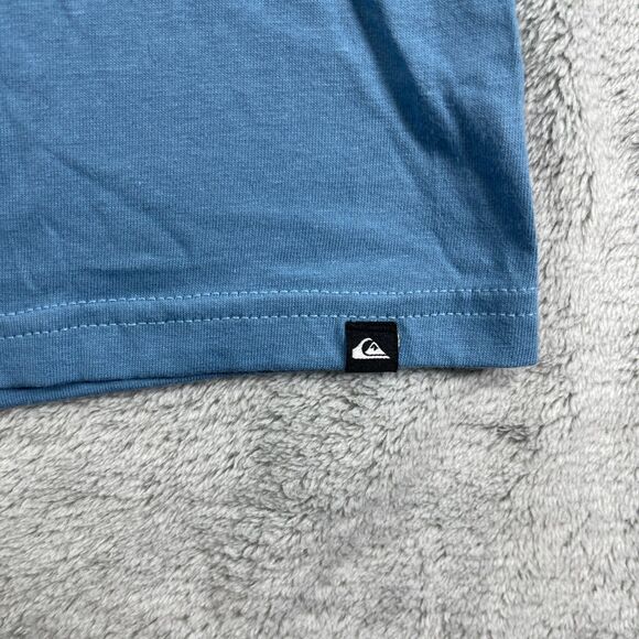 Quiksilver Highway Vagabond T Shirt Mens Medium Blue Cotton Graphic Since 1969 - Picture 5 of 11